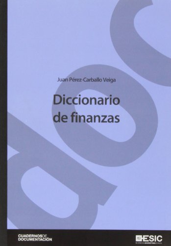 Imagen de archivo de Diccionario de Finanzas a la venta por Hilando Libros