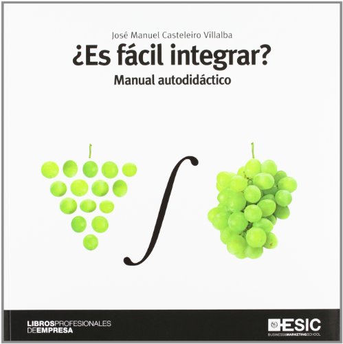 Beispielbild fr Es facil integrar? Manual autodidactico zum Verkauf von Librera 7 Colores