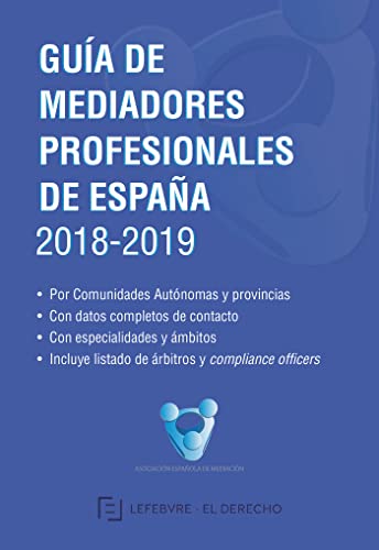 Stock image for GUIA DE MEDIADORES PROFESIONALES DE ESPAA 2018-2019 for sale by Siglo Actual libros