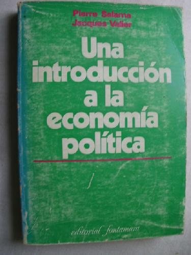 Imagen de archivo de Una introduccion a la economia politica a la venta por Librera 7 Colores