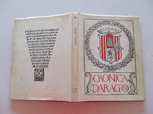 9788473700016: Cronica D'Aragon