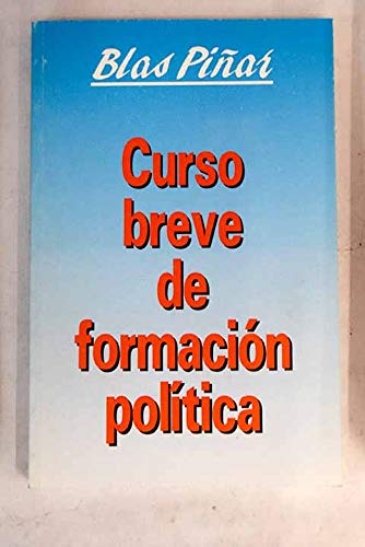 9788473780384: CURSO BREVE DE FORMACIN POLTICA