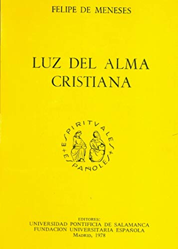 Beispielbild fr Luz Del Alma Cristiana zum Verkauf von Hamelyn