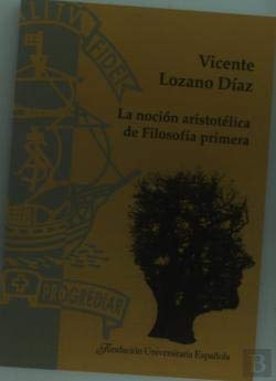 La noción aristotélica de filosofía primera