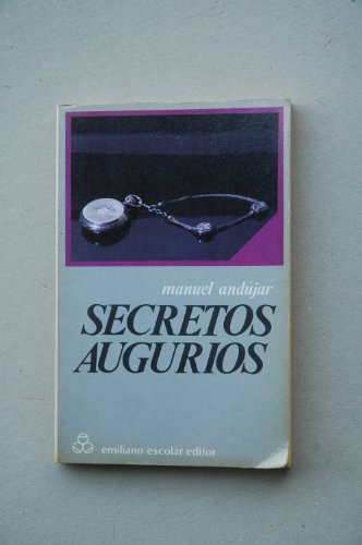 9788473931335: SECRETOS AUGURIOS.