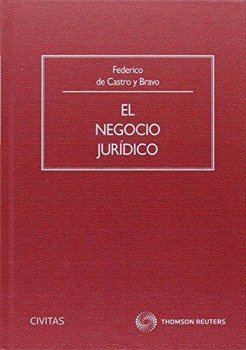 Stock image for El Negocio Jurdico for sale by Books Unplugged