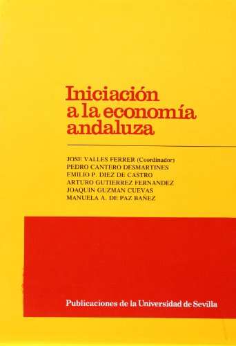 Stock image for INICIACIN A LA ECONOMA ANDALUZA for sale by Hiperbook Espaa