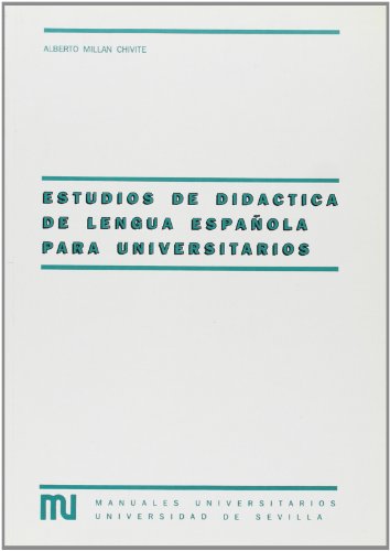 Beispielbild fr Estudio de didactica de lengua espaola para universitarios zum Verkauf von medimops