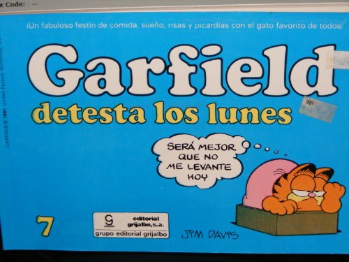 Beispielbild fr Garfield Detesta Los Lunes zum Verkauf von Mercado de Libros usados de Benimaclet