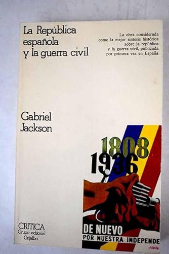 Stock image for La republica espaola y la guerra civil for sale by Librera 7 Colores