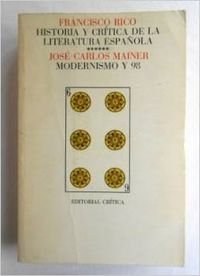 Beispielbild fr Vol. 6 Modernismo y 98 (Spanish Edition) zum Verkauf von Books From California