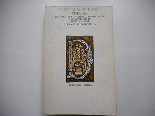 Imagen de archivo de Poesi?as (Lecturas de filologi?a) (Spanish Edition) a la venta por Iridium_Books