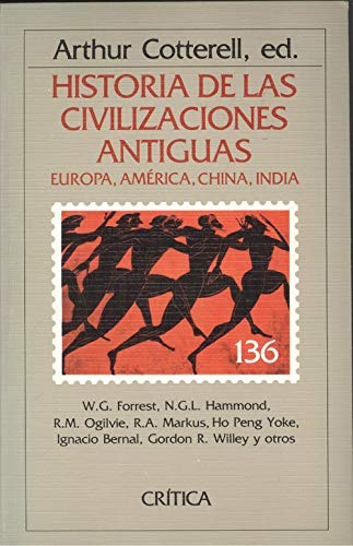 9788474232523: historia_de_las_civilizaciones_antiguas_europa_america_china_india_1985