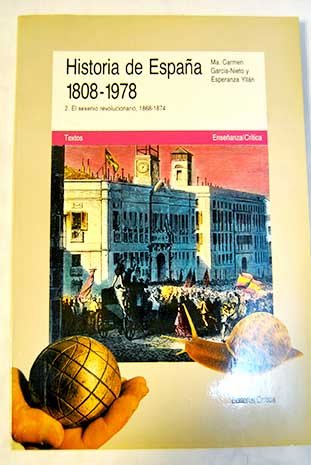 Imagen de archivo de Historia de Espan~a, 1808-1978 (Ensen~anza/cri?tica) (Spanish Edition) a la venta por Phatpocket Limited