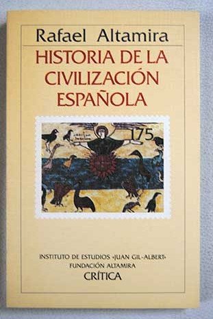 Beispielbild fr Historia de la Civilizacion Espaola zum Verkauf von Hamelyn