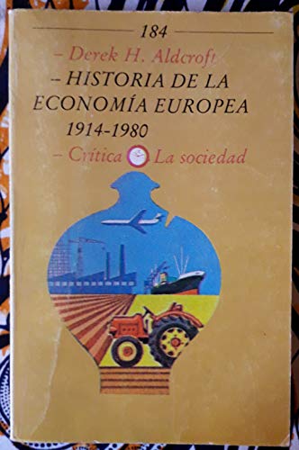 9788474233957: Historia de la economia europea (1914-1980)