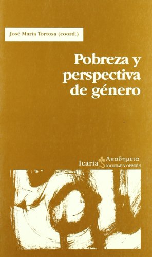 Imagen de archivo de Pobreza y prespectiva de gnero a la venta por AG Library