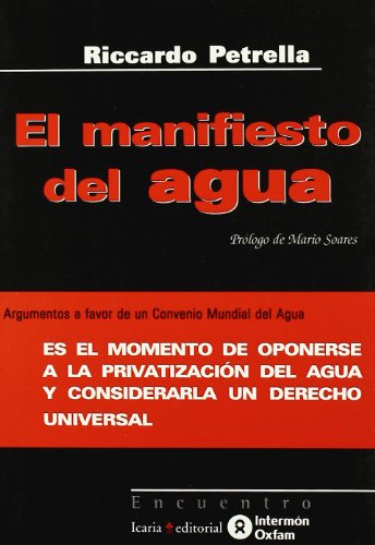 9788474265934: Manifiesto del agua, El (Spanish Edition)