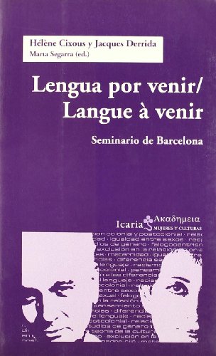 9788474267600: Lengua por venir / Langue  venir: Seminario de Barcelona