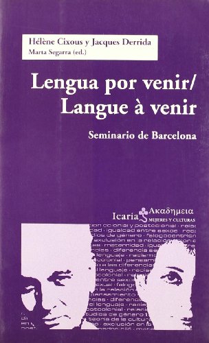 Stock image for Lengua por venir / Langue  venir Cixous, Hlne / Derrida, Jacque for sale by Iridium_Books