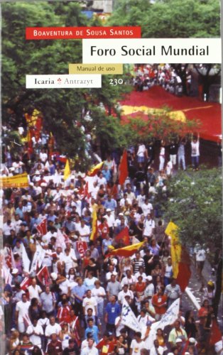 9788474268256: Foro Social Mundial: Manual de uso (Antrazyt) (Spanish Edition)