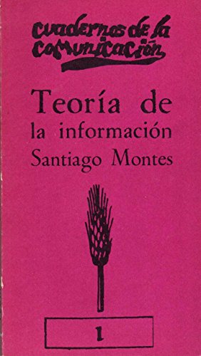 Imagen de archivo de Teori?a de la informacio?n (Cuadernos de la comunicacio?n ; 1) (Spanish Edition) a la venta por Iridium_Books