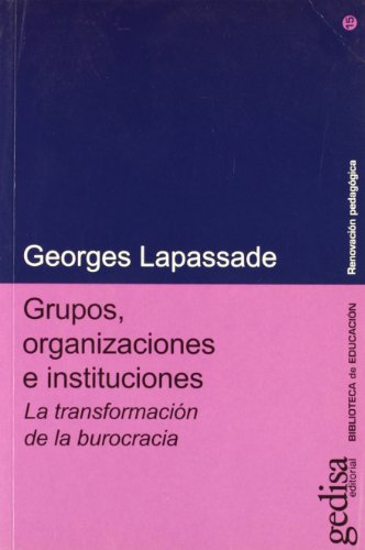 Imagen de archivo de Grupos, organizaciones e instituciones a la venta por medimops