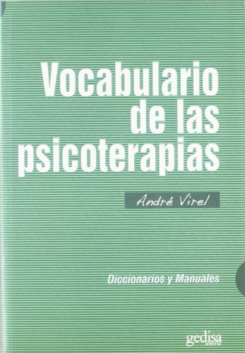 Vocabulario de las psicoterapias (9788474322286) by Virel, AndrÃ©