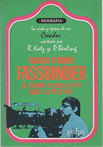 Stock image for Rainer Werner Fassbinder for sale by Iridium_Books