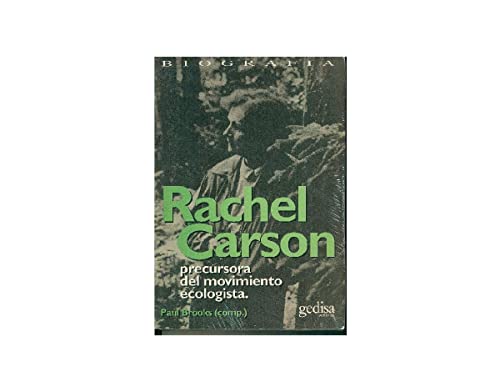 9788474324860: Rachel Carson: Precursora del movimiento ecologista