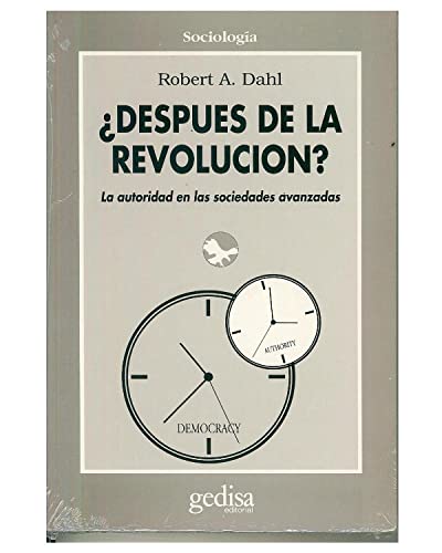 DespuÃ©s de la revoluciÃ³n (9788474325119) by Dahl, Robert A.