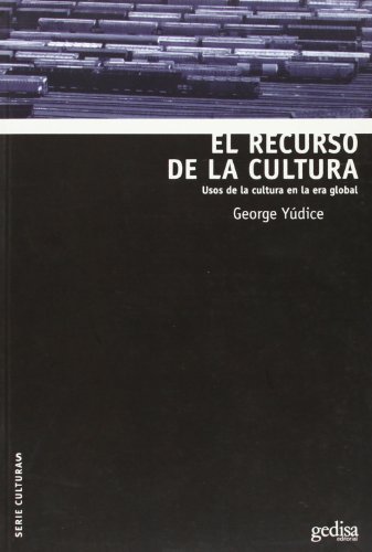 Imagen de archivo de EL RECURSO DE LA CULTURA a la venta por KALAMO LIBROS, S.L.