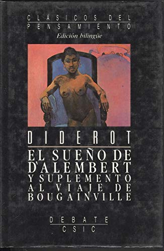 Imagen de archivo de El sueño de D'Alembert y suplemento al viaje de Bougainville a la venta por Perolibros S.L.