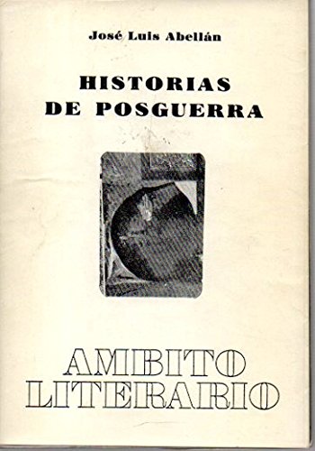 Beispielbild fr Historias de posguerra zum Verkauf von Ammareal