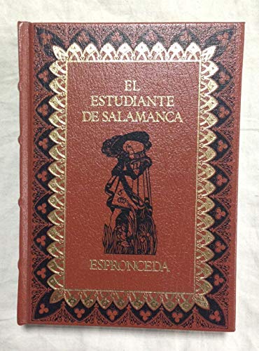 Stock image for El estudiante de Salamanca for sale by LIBRERA LAS HOJAS