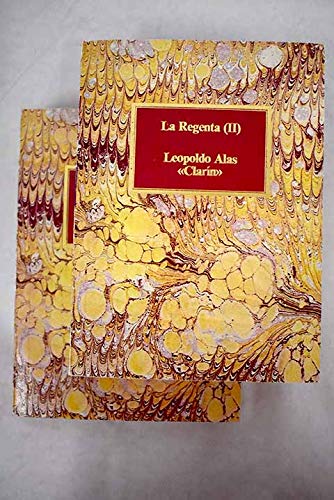 Stock image for La Regenta. Vol I y Vol. II Alas, Leopoldo for sale by VANLIBER