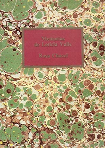 Beispielbild fr Memorias de Leticia Valle zum Verkauf von Hamelyn