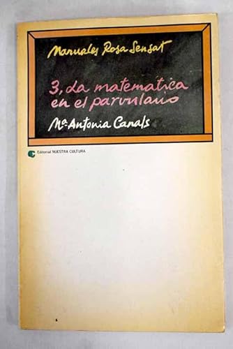 Imagen de archivo de La Matematica en el Parvulario a la venta por Librería 7 Colores