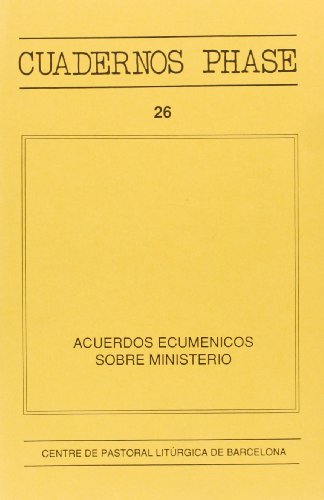 Imagen de archivo de Acuerdos ecumnicos sobre ministerio a la venta por Librera Antonio Azorn