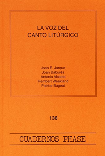 Imagen de archivo de La voz del canto litrgico a la venta por Librera Antonio Azorn