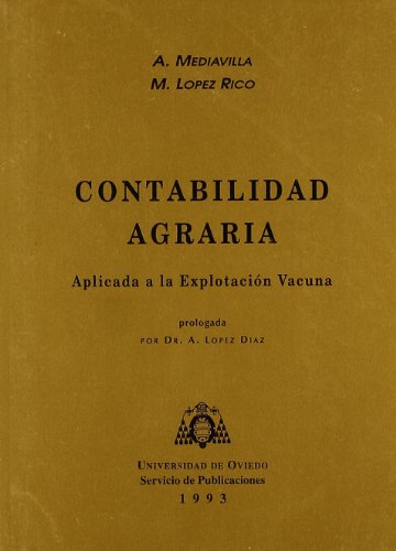 Beispielbild fr Contabilidad agraria zum Verkauf von AG Library
