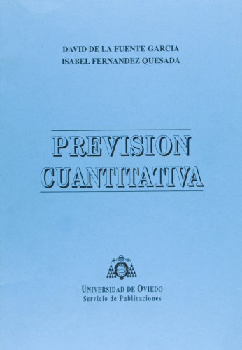 Stock image for PREVISION CUANTITATIVA for sale by Hiperbook Espaa