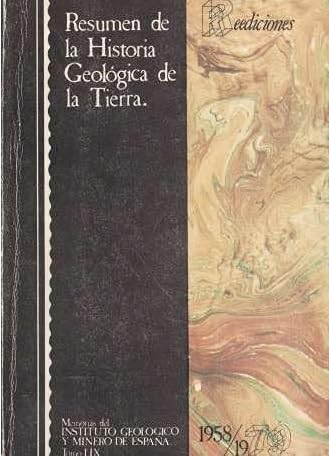 Stock image for Resumen De La Historia Geolgica De La Tierra. Tomo Lix for sale by RecicLibros