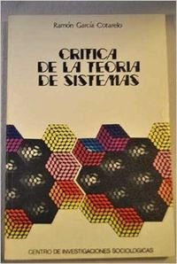 Imagen de archivo de Crtica de la teora de sistemas a la venta por LibroUsado | TikBooks