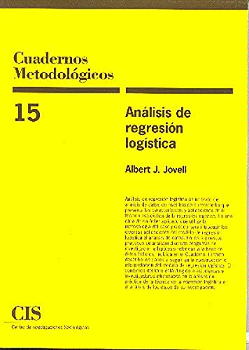 Análisis de regresión logística - Jovell, Albert