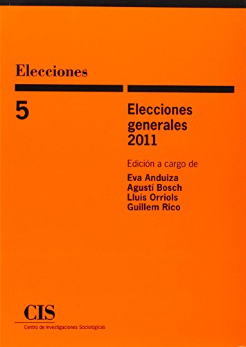 Imagen de archivo de ELECCIONES GENERALES 2011. a la venta por KALAMO LIBROS, S.L.