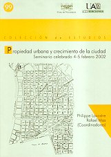 Beispielbild fr PROPIEDAD URBANA Y CRECIMIENTO DE LA CIUDAD zum Verkauf von Antrtica