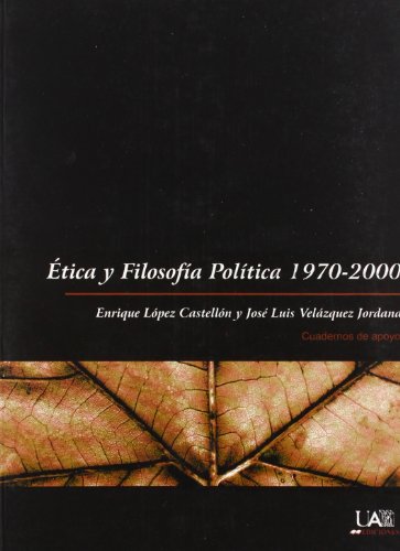 Imagen de archivo de ETICA Y FILOSOFIA POLITICA 1970-2000 a la venta por Hiperbook Espaa