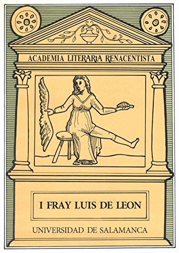 Imagen de archivo de FRAY LUIS DE LEN I a la venta por Siglo Actual libros