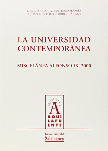 Stock image for LA UNIVERSIDAD CONTEMPORNEA for sale by Siglo Actual libros